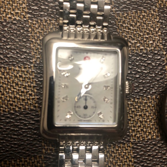 Michele watch with diamonds - Picture 6 of 7